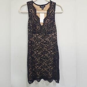 NWT Elegant Black Lace Dress